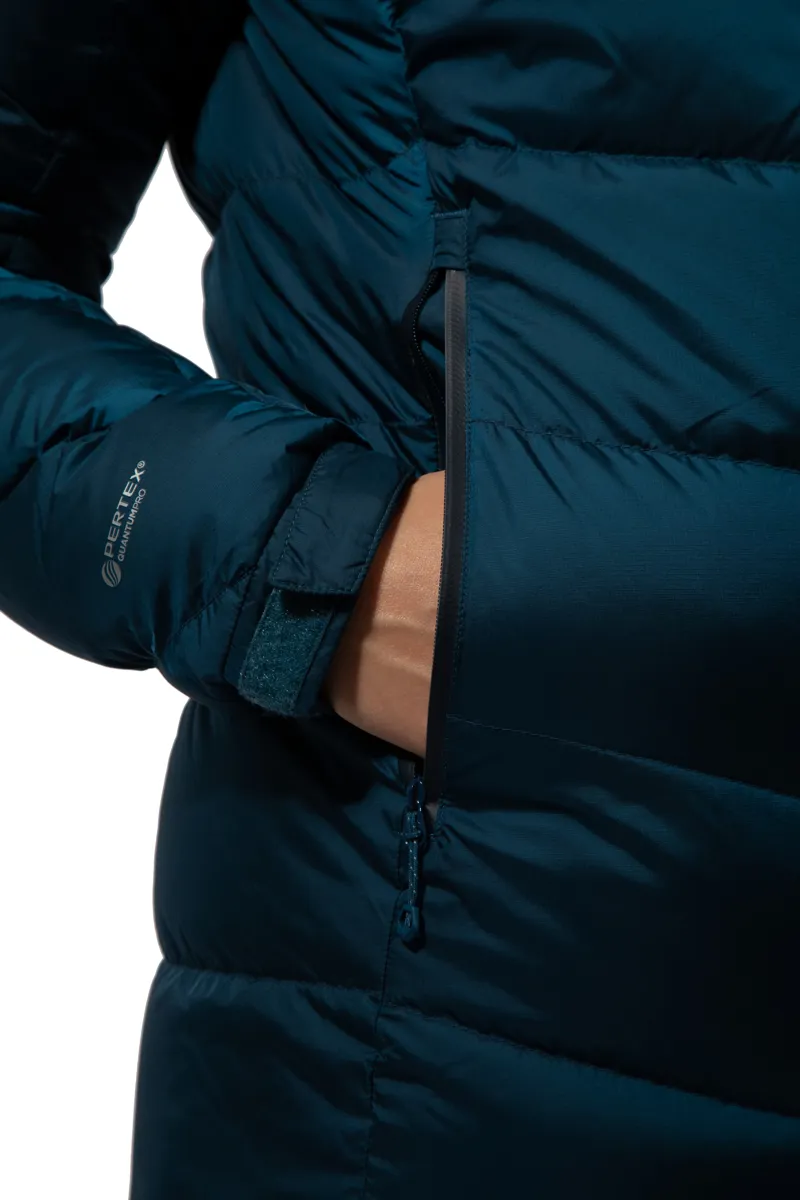 Montane Womens Resolute Down Jacket - Narwhal Blue-10